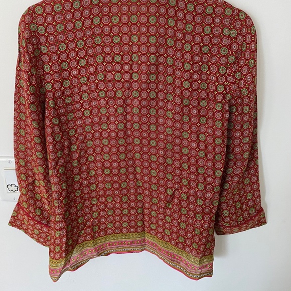 J.Crew Paisley Silk Button-up - Picture 9 of 9